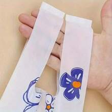 1/50/100 chiếc Túi tote nhựa họa tiết hoa "Rất vui được gặp bạn" - Dày dặn và chắc chắn, lý tưởng cho sử dụng hàng ngày, lễ hội, tiệc tùng, mua sắm, làm quà tặng, lưu trữ, doanh nghiệp nhỏ, cửa hàng tạp hóa, tiệm bánh. - Nhiều kiểu dáng/màu sắc - Xem 5