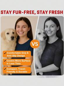 Găng tay loại bỏ lông thú cưng cho mèo và chó, găng tay chải lông tĩnh điện cho thú cưng, dụng cụ loại bỏ lông thú cưng được nâng cấp, găng tay chải chuốt cho mèo và chó có thể tái sử dụng để loại bỏ lông. - Nhiều màu - Xem 7