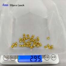 50/100pcs/Pack 3-10mm 4 Claw Cone Spike Rivets Studs Spots Nailhead Punk Rock DIY Leather Craft For Clothing Bag Shoes Parts Decoration - A - View 14