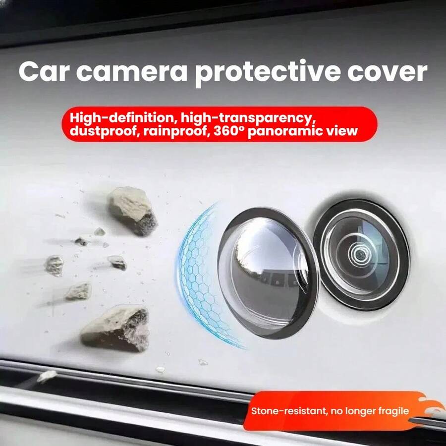 360 Degree Camera Lens Protective Cover, Suitable For , , , And Other Car Models, Prevents Sand And Collision Damage - Camera Protective Case - View 1