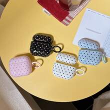 1pc Minimalist Fresh Polka Dot Protective Case For AirPods Pro 1/2/3/4 Bluetooth Earphones - Multicolor - View 8