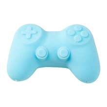 1 pieza Pelota apretable de controlador de juegos de color dopamina 2026 nueva, juguete de estrés de silicona suave y realista, que rebota lentamente, regalo creativo para adultos - perfecto para cumpleaños, Pascua - Multicolor - Ver 7