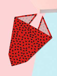 5 Stück Unabhängigkeitstag Hunde Bandanas mit Sommer Obst Muster, Pride Day Lätzchen Dreieck Hunde Schal, bunte Ozean Hunde Bandanas für mittelgroße und große Hunde, Geburtstags Sommer Kostüm Accessoires Dekoration - Verschiedenfarbig - Übersicht 4