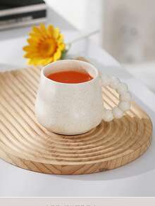 1个创意拉花咖啡杯，个性化手柄办公陶瓷杯，复古家居水杯，浪漫情侣杯，早餐杯，情侣漱口杯，酒店前台水杯，毕业派对杯，饮料杯，礼品 - 彩色 - 查看 3