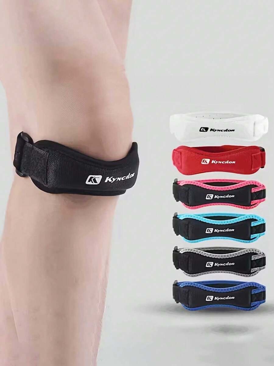 Adjustable Knee Brace - Stabilizes The Knee, Ensuring Comfort For Both Sports And Daily Activities - Breathable Material, Washable - Available In Various Colors, Sports Knee Support | Adjustable Support Strap | Breathable Material