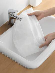 5 chiếc bọc quạt tròn bằng sợi microfiber có thể giặt được, có lưới chắn ngón tay, thích hợp sử dụng tại nhà và văn phòng, thiết kế viền hình hoa sen, kiểu dáng tối giản, cấu trúc chắc chắn. - Nhiều màu - Xem 5