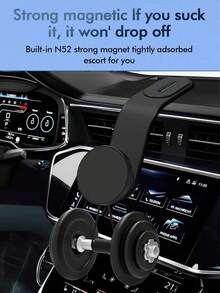 Giá đỡ điện thoại trên ô tô bằng hợp kim nhôm cao cấp có nam châm - Tay đỡ điều chỉnh được Fleximounts với miếng đệm silicon chống trượt - Nam châm mạnh mẽ chịu lực cao, giữ chắc chắn thiết bị định vị GPS và chức năng gọi điện rảnh tay. - A - Xem 10