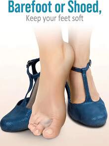 Silicone Toe Separator For Daily Use, Bunion Protector Pad, Big Toe Separator, Cushioning Gel Toe Spacer, Foot Care Tool For Comfort And Support - Waterproof, Universal Size For All-Day Wear,Shoe Rack,Storage Saver,Outdoor,Garden,Travel Essential,Portable,Beach Essential,Graduation Season,Commencement,Graduation Ceremony,Graduation Gift,Graduation Present,Graduation Gift,Graduation Present,Congrats Grad,Congratulations Graduate,Valedictorian,Finish School,Graduation Party - One Size - View 8