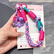 1pc Bell & Star Wrist Strap, Phone Lanyard, Unisex Gift - Star Bell Lanyard - View 19