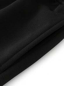 1 Stück Herren American Basketball Shorts, leichte, luftige Sommer-Sporthose, atmungsaktiv und schnelltrocknend, lässige knielange Shorts - Rot - Übersicht 6