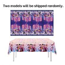 Bộ đồ dùng tiệc KPOP 96 món, đĩa 7/9 inch, cốc 9oz, băng rôn sinh nhật, khăn trải bàn, khăn ăn, đồ dùng dùng một lần cho sinh nhật, lễ tốt nghiệp, tiệc hè, tiệc anime. - Nhiều màu - Xem 14