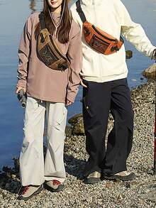 Streetwear Utility Chest Bag, Unisex Lightweight Sports Waist Pack, Casual Shoulder Crossbody Bag - Multicolor - View 11