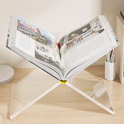 Multifunctional X-Shaped Floor-Standing Bookshelf For Space-Saving Storage Of Documents, Books, Suitable For Bedrooms, Living Rooms, And Offices