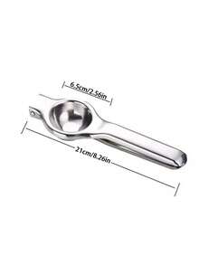 1/2pcs Manual Fruit Juicer, Multi-Function Lemon Squeezer, Pomegranate, Watermelon Juice Extractor, Orange Lemon Squeezer - Silver - View 7