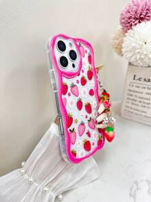 Ốp lưng điện thoại chống rơi hình hoa dâu tây trong suốt, chất liệu kem, tương thích với iPhone 14, 14 Pro, 14 Pro Max, 13, 13 Pro, 13 Pro Max, 11, 11 Pro Max, 12, 12 Pro, 12 Pro Max, XR, XS, 15, 15 Pro, 15 Pro Max, 16, 16 Pro, 16 Pro Max, 17, 17 Pro, 17 Air, 17 Pro Max, Galaxy S24, A04, A12, A13, A14, A23, A24, A32, A33, A51, A52, A53, A54, A72, S20 FE, 9, 9A - Nhiều màu - Xem 5