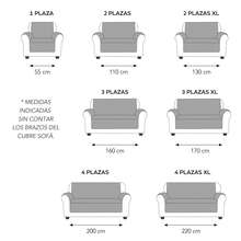 VALENTIA HOME Cubre Sofá Acolchado Reversible ROMBO |Funda Sofá Acolchada, Extrasuave y Fácil de Lavar | Protección Completa | Ajuste Perfecto | Variedad de colores| Funda Para Sofás de 1,2,3 y 4 Plazas |100% Made in Spain ⚫ Envío GRATIS ✅ Entrega 24/48h a España (península) - Gris/ Antracita - Ver 10