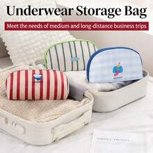 1pc Cartoon Travel Diaper Bag, Large Capacity Portable Waterproof Toiletry Organizer Pouch - Multicolor - View 4