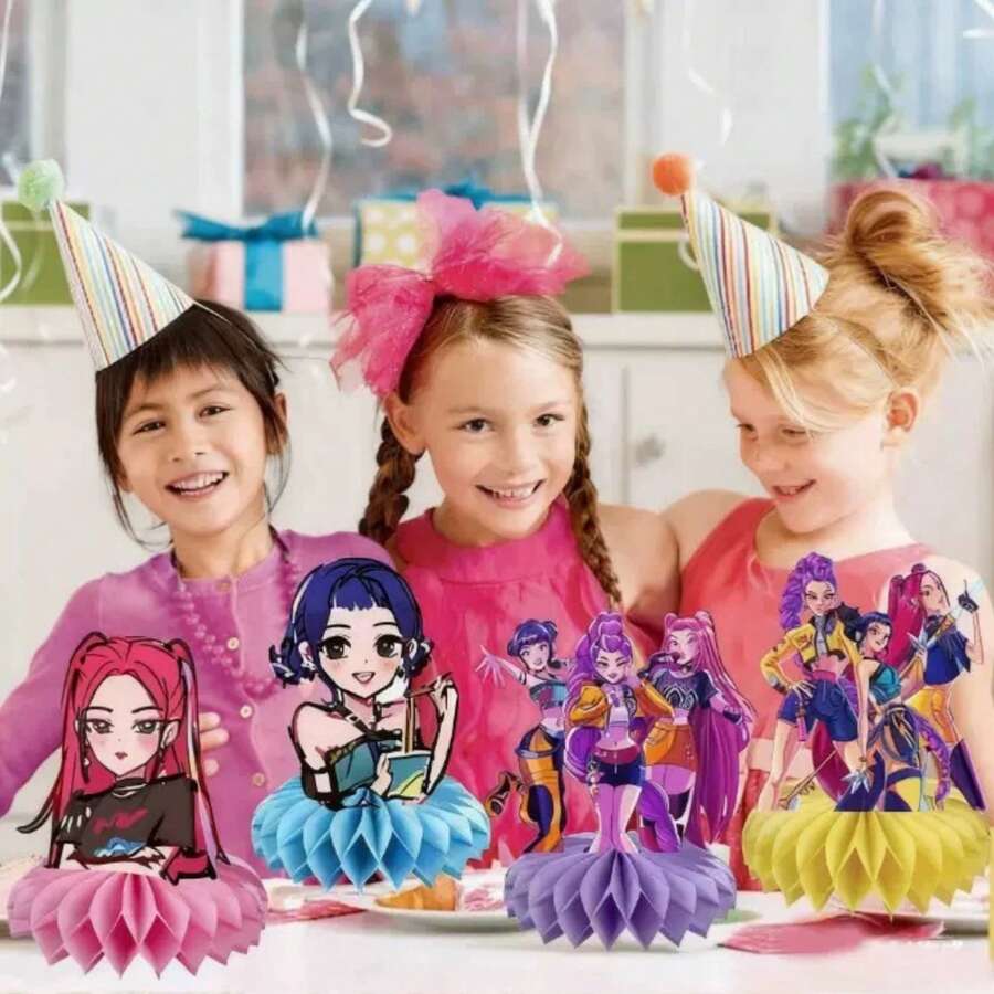 8pcs Birthday Decorations, Desktop Decor, Gifts For Friends, Exquisite Decorations Suitable For Holidays And Birthdays - Multicolor - View 1