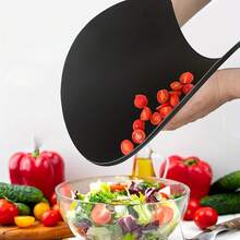 1pc TPU Non Slip Wear Resistant Japanese Cutting Board, D Shaped Semi Circular Double Sided Design, TPU Material, Modern Kitchen Countertop Style, D Shaped Pattern, Double Sided Vegetable Chopping Board For Home Kitchen Daily Use - 1PC - View 7