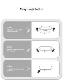 OLED/Lite Joystick Protective Cap, Football-Shaped Silicone Anti-Slip Protective Cap Compatible With Joy-Con/Pro Controller, / Series - View 5