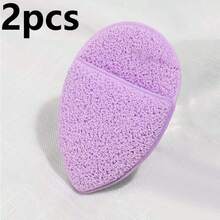 8/4片装可重复使用深层清洁去角质海绵，颜色和形状随机，去除黑头和深层杂质，帮助预防痤疮，适合护肤 - 純色 - 查看 22