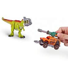 ZURU 5个恐龙神秘扭蛋玩具，Smashers恐龙大战外星人惊喜系列，可收藏盲盒迷你人偶，适合3岁以上男孩的礼物 - 彩色 - 查看 4