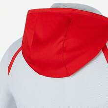 Nike China Therma Flex Showtime Men's Basketball Hoodie Warm-Up Jacket, White - White/Red - View 4