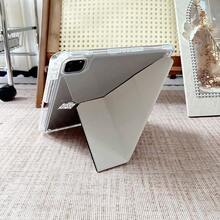 1个飞机天空景观3+Y折叠多角度磁吸支架平板电脑保护套，带笔槽和自动休眠/唤醒功能，兼容iPad Pro/Air、三星、小米Pad 5/6/7 - 彩色 - 查看 8