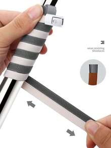 弹性免系鞋带扣，宽松男女通用扁平宽鞋带，儿童适用，免提锁定扣 - 查看 5