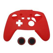 1 Set Switch Pro Controller Game Protective Case + 2pcs Joystick Cap, Silicone Game Protective Cover, Anti-Slip, Anti-Sweat, Anti-Scratch, Anti-Dust, Enhances Gaming Experience - View 7
