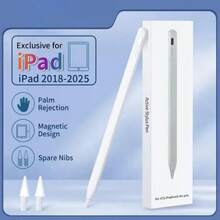 这款防缠绕触控笔兼容安卓手机/平板电脑，书写流畅，充电迅速，精度高、灵敏度高。同时兼容iOS平板电脑和市面上95%的触控设备。标准包装包含两个替换笔尖和一个Type-C充电线。适用于学习、商务、游戏等多种场景，可放松手指，提高书写准确度。无需蓝牙连接，是记笔记的理想之选。时尚专业的触控笔设计，包含替换笔尖，适合办公室工作人员和专业人士，也是春季礼物和生日礼物的理想选择。 - 白色 - 查看 2