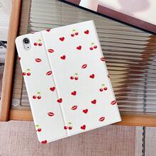 1pc Protective Cover With Pen Slot Multi-Angle Magnetic Stand Cover With Auto Sleep/Wake,Kawaii Tablet Case Compatible With IPad Pro/Air/Compatible With Samsung Galaxy A9/S9/S7/S10+/Compatible With XIAOMI Pad/5/6/7 - Multicolor - View 2