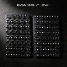 Bộ 40 miếng hút chân không silicon hai mặt có thể giặt được | Giá đỡ điện thoại bằng silicon có giác hút | Tay cầm hút chân không cho điện thoại | Octobuddy | Giá đỡ điện thoại dính | Kẹp lưng điện thoại | Phụ kiện điện thoại | Giá đỡ điện thoại - Cốc hút màu đen 40 chiếc - Xem 11
