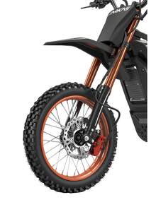 Mankeel Adventure Off-Road 1500W(PEAK 3000W) Motor Electric Motorcycle/ Dirt Bike - 55KM/H (34MPH), 60KM (38MILE) Range, 48V 20.8AH Li-Ion, 14'+12' Off-Road Wheels, Hydraulic Shock Absorption + Spring Damping, Oil Brake + Disc Brake - Electric Pitbike For Outdoor Adventures & Commuting - Ideal Holiday Gift - 查看 8