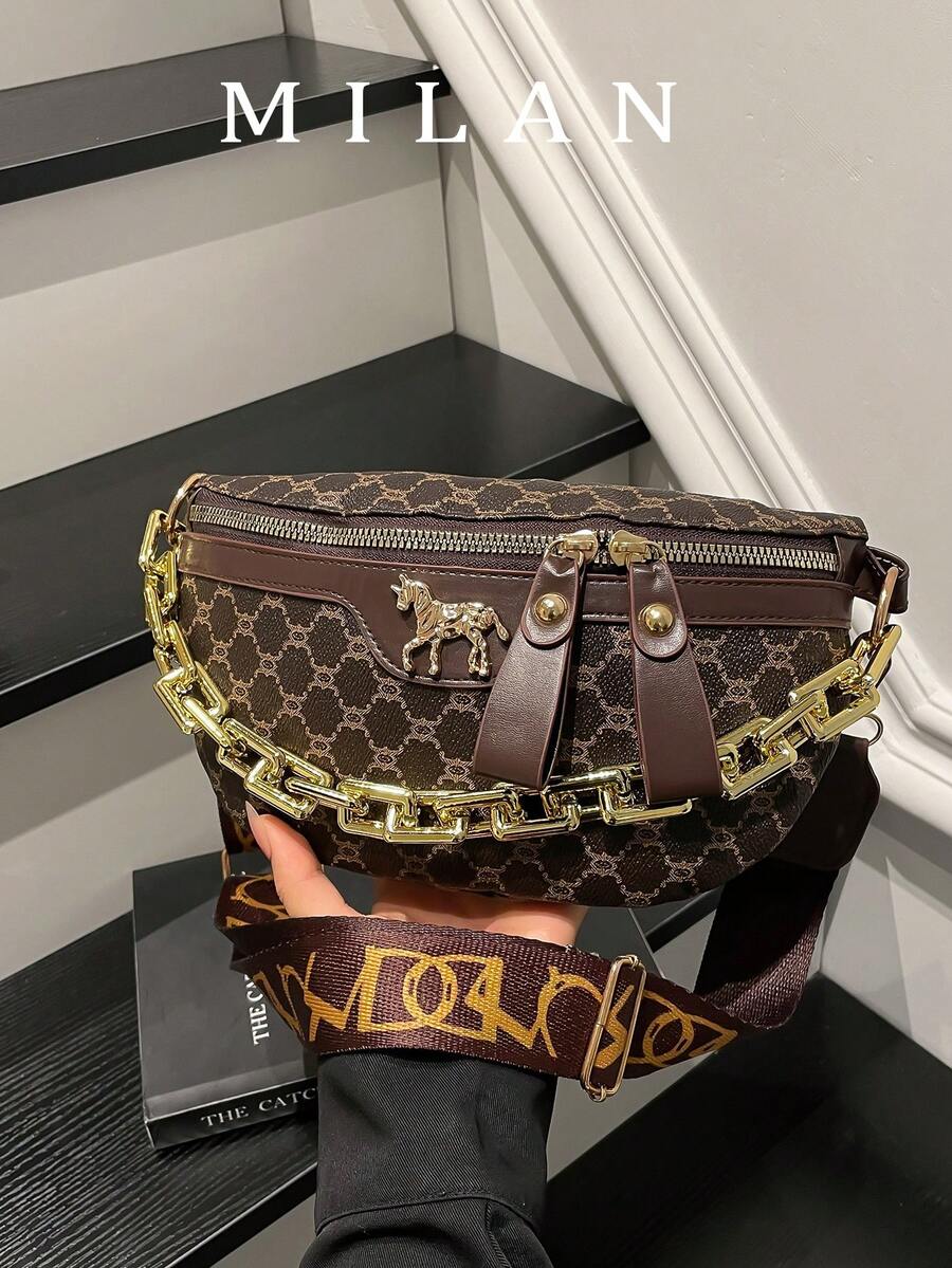 Bolso de pecho, bolso de cintura, bolso cruzado con correa de hombro única y de alta calidad, moda 2026 para mujeres