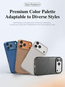 Minimalist Gray Phone Case Compatible With IPhone 17 Pro Max/17 Pro/17/16 Pro Max/16 Pro/16/16 Plus/15/15 Pro Max/15 Pro/15 Plus/13/14 Pro Max/13 Pro/13 Pro Max/14 Pro/14 Pro Max/14 Plus, Soft Shell, Creative Design For Men And Women - Gray-hot - View 4