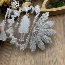 Exquisite Pfau Metall Stanzformen, geeignet für DIY Scrapbooking, Papier Karten, dekorative Handwerkskunst und Präge-Schneiden - silberweiß - Übersicht 4