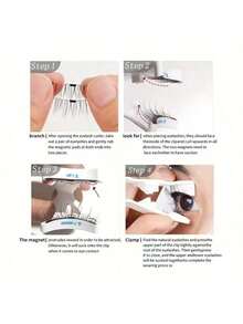 Magnetic Eyelash Curler, Convenient V-Shaped Eyelash Curler, Suitable For Beginners, Easy To Apply - Multicolor - View 5