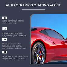 Automotive Ceramic Coating, Daily Gloss Enhancer, Anti-Rust, Nano Protective Spray - Liquid - View 6