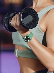 二合一，兼容 40mm、41mm、42mm、44mm、45mm、46mm 和 49mm 的 表带和表壳。柔软舒适、休闲运动的硅胶表带，搭配防震、防刮、弹性十足的硅胶表壳。兼容 Ultra/11/10/9/8/7/6/5/4/SE 型号。男女通用。完美贴合，触感舒适。 - 矽膠錶帶+錶殼-松針綠 - 查看 10