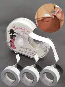 1 Piece Set Double Sided Body Tape Self-Adhesive Bra Clothes Dress Shirt Secret Sticker Clear Lingerie Tape Anti-Naked Invisible Chest Patch For Women Body Skin - Anti-exposure Sticker - View 1