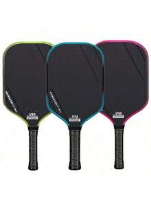 Perseus 3S 16MM Pickleball Paddle With EVA Foam Edge High Resilience PP Honeycomb Core Features High Performance Pickleball Paddle - Multicolor - View 2