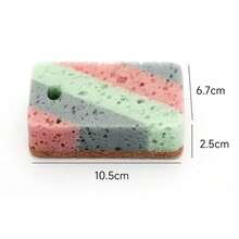 新款双面海绵擦，方形加厚百洁布，厨房清洁海绵块，高密度洗碗布，加厚清洁除油魔力擦 - A - 查看 10