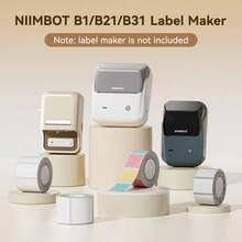 Niimbot Labels & Stickers White/Colour/Transparent/Cable Self-Adhesive Waterproof Labels Compatible With B1/B21/B3S/B21PRO Printers Pricing/Labelling/Identification Suitable For Home Offices & Small Businesses - View 7