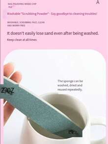 6pcs Green Alliance Professional Manicure Tool Set - Hand Care & Nail Enhancement - Nail Scraper - Nail File - View 5