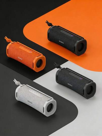 Sony Bluetooth Speaker With Stereo Sound Field And Deep Bass (Dual Speakers + Dual Passive Radiators), IP Dust And Water Resistant, Flexible Lanyard Design, Great Sound For Camping And Travel. SRS-ULT10