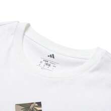 Adidas Men's T-Shirt, Comfortable Casual Everyday Wear, M PANDA C CAM T Short Sleeve KB4850 - White - View 3