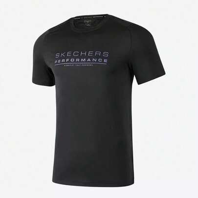 Skechers New Summer Men's Breathable Casual Sports Short-Sleeve T-Shirt
