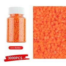 Bộ 3000 hạt Perler màu cam 2.6mm, thích hợp cho bộ dụng cụ làm đồ thủ công bằng hạt, nghệ thuật DIY sáng tạo và đồ thủ công mỹ nghệ, hạt chất lượng cao, mịn, món quà lý tưởng cho các dự án nghệ thuật DIY, hoàn hảo cho người mới bắt đầu và người có sở thích. - Hạt ghép hình 2,6mm - Xem 21