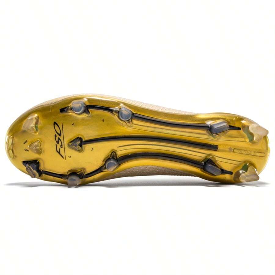 Giày bóng đá unisex thoáng khí, chống trượt, thích hợp cho thi đấu ngoài trời. - Vàng - Xem 1